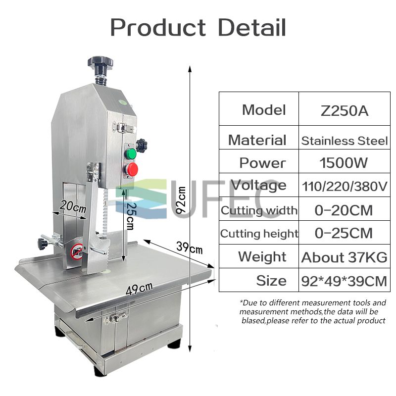 Машина для резки костей и мяса из нержавеющей стали, машина для резки рыбы, курицы, говядины
