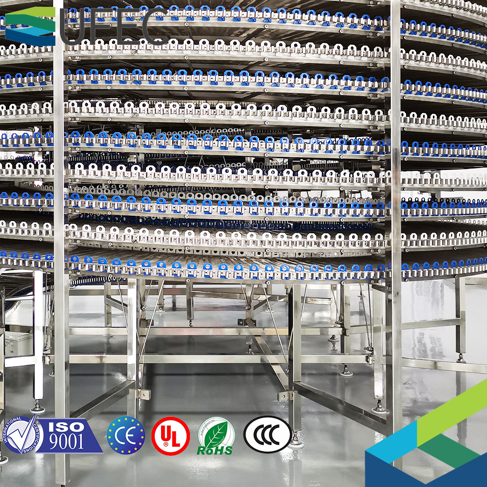 Профессиональная морозильная камера IQF для эффективной обработки морепродуктов